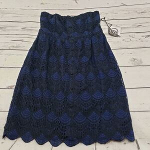 Volcom Dress Size Small Lace Sleeveless Strapless New With Tags